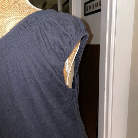 Anne Taylor Cap Sleeve Top (black, size L) - Picture 5 of 5